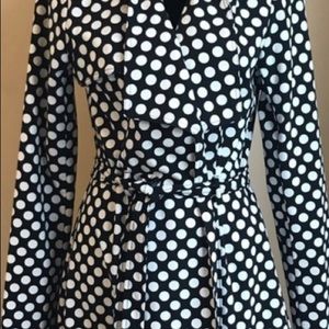J Hawthorne Polka Dot Jacket